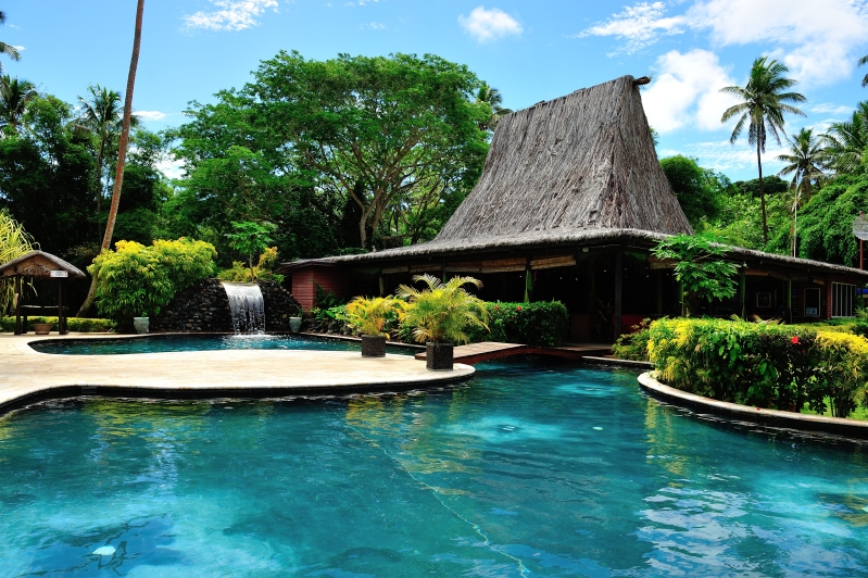 Beqa Lagoon Resort Pool, Fiji