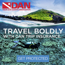 Sign up for DAN Travel Insurance